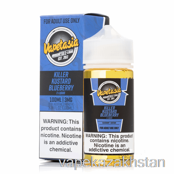 Vape Disposable Killer Kustard Blueberry - Vapetasia - 100mL 6mg